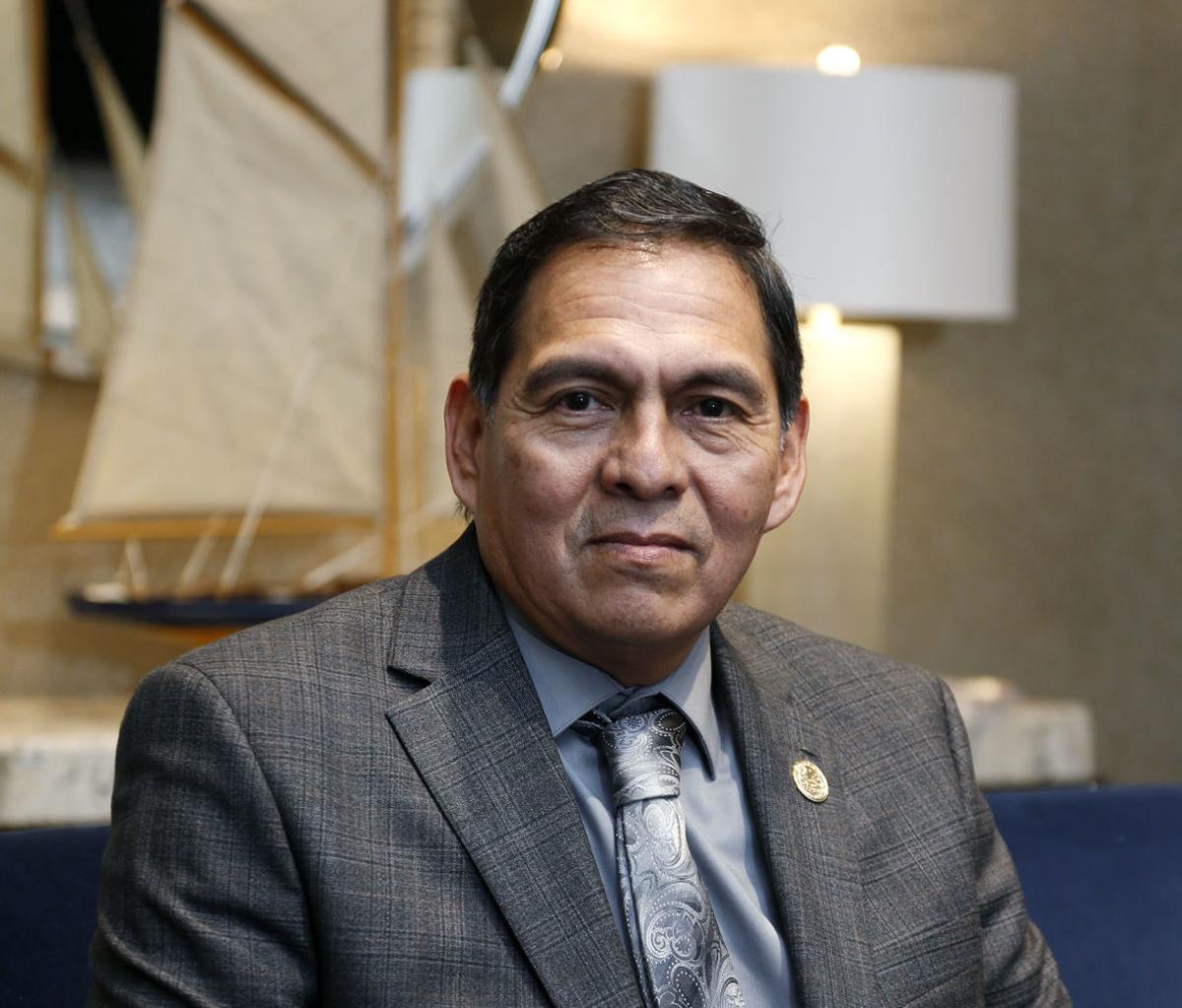 Muscogee (Creek) Chief David Hill