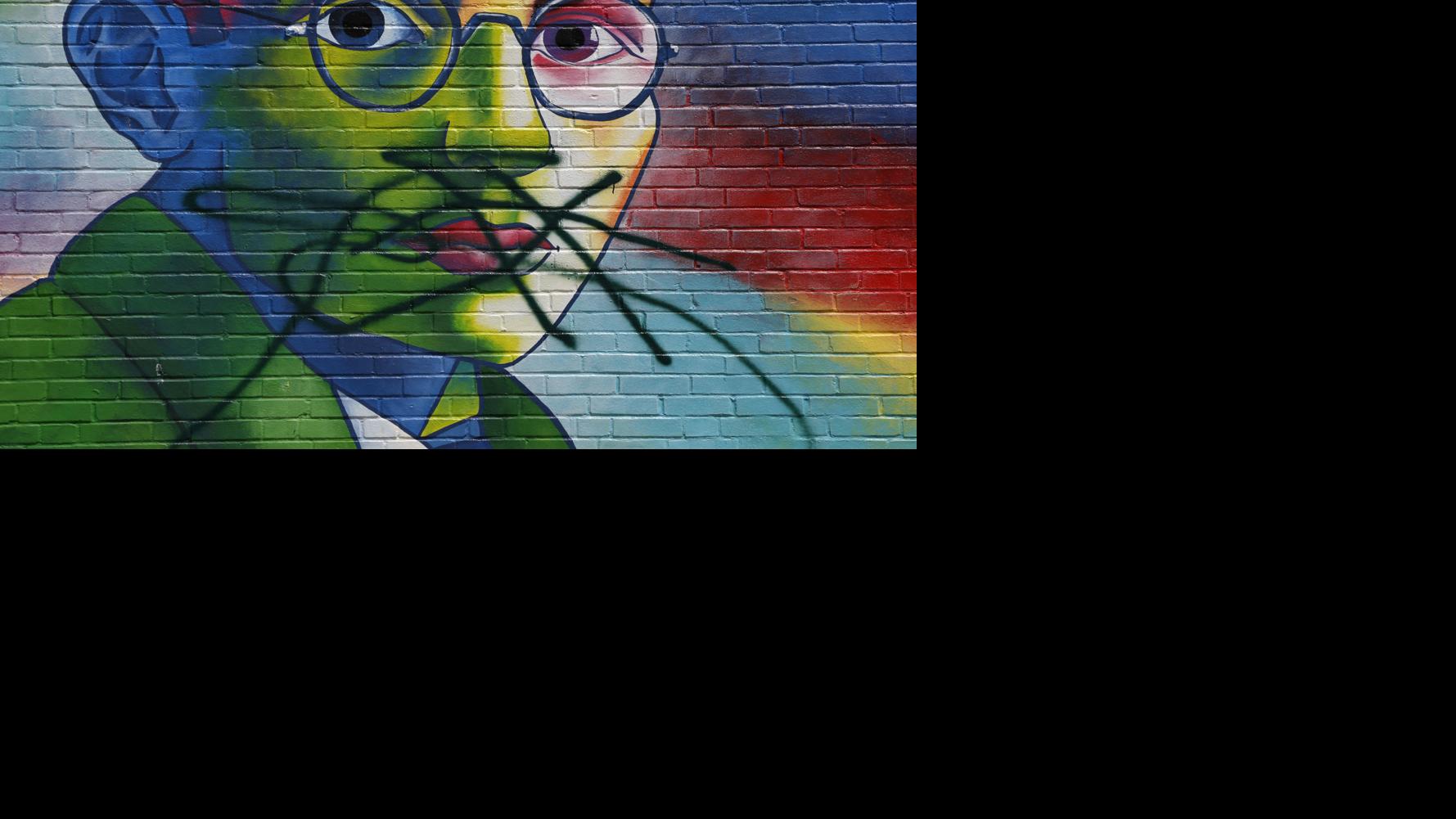 Dennis R Neill Equality Center Memorial Mural Featuring Renowned
