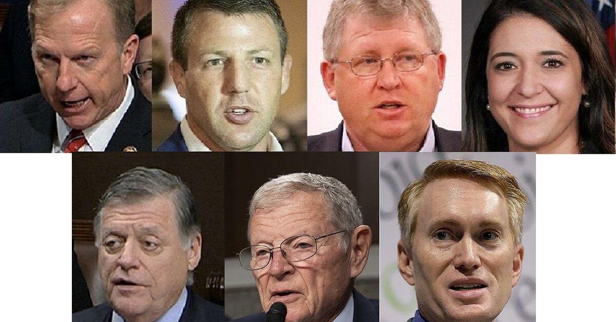 Oklahoma's seven member Congressional delegation (2021 version) (copy) (copy)