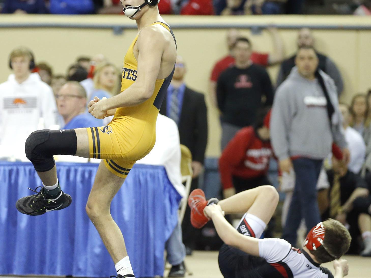 High School State Wrestling Results Day 2 Sportsextra Tulsaworld Com Oklahoma Wrestling High School State Championship 2022