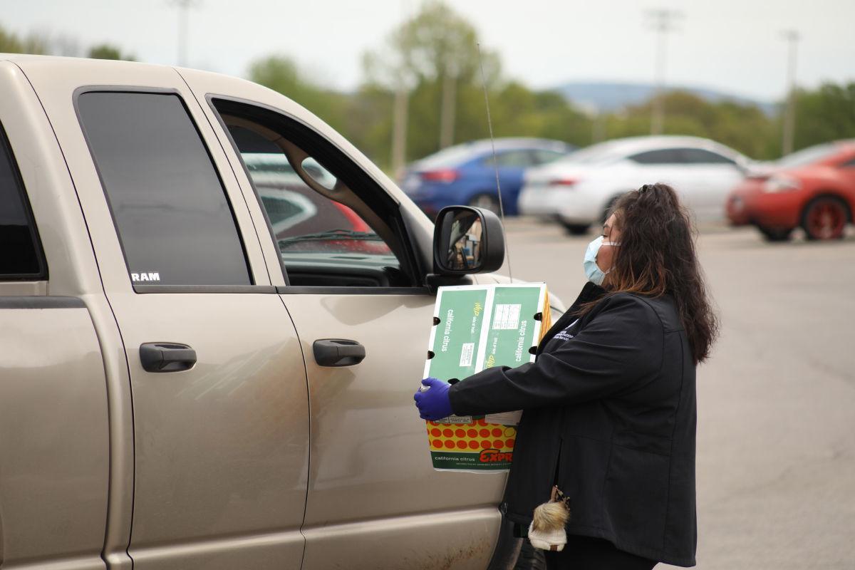 Cherokee Nation food distribution program