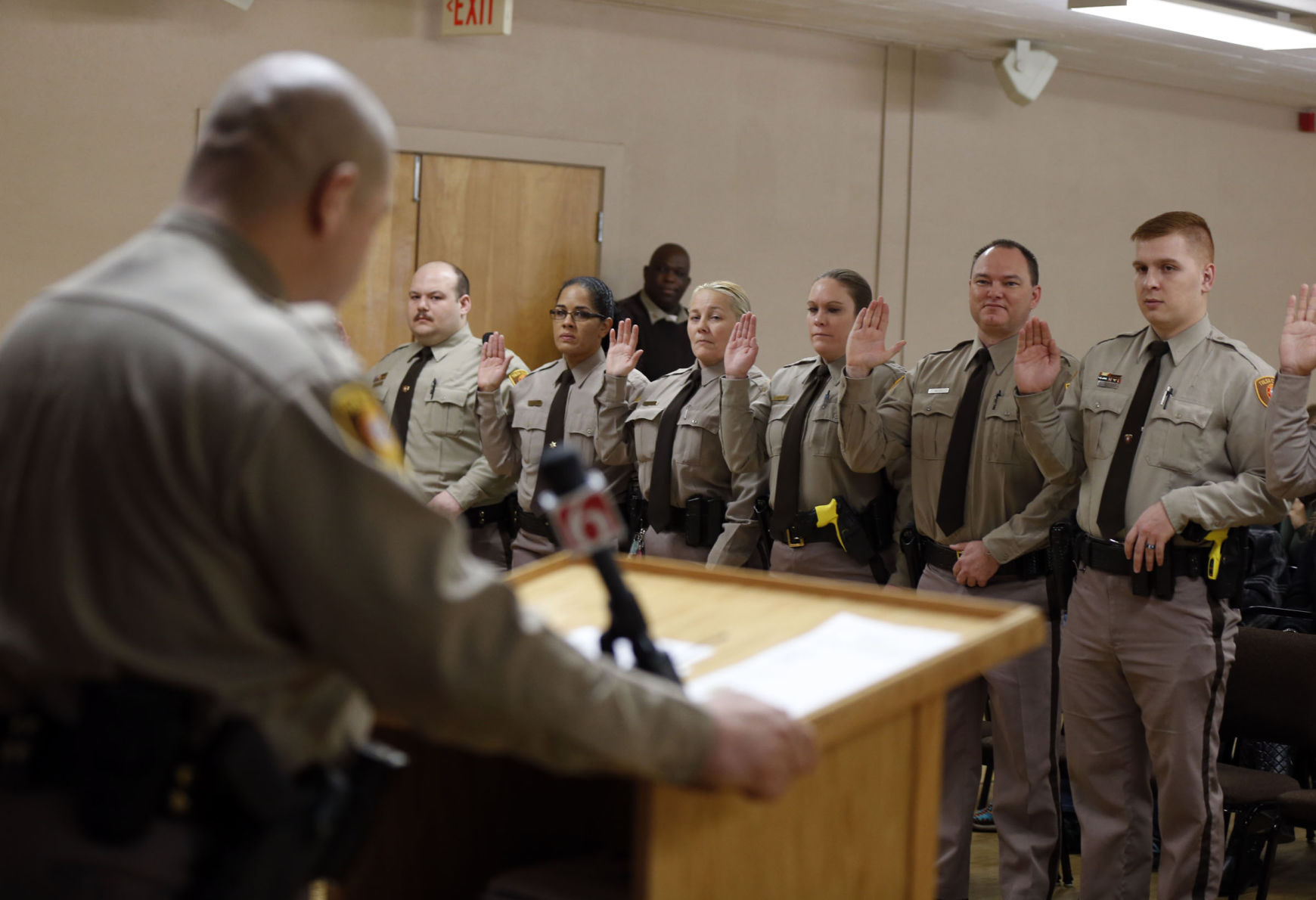 New Deputy Candidates Sworn In From Within Tulsa County Sheriff's ...