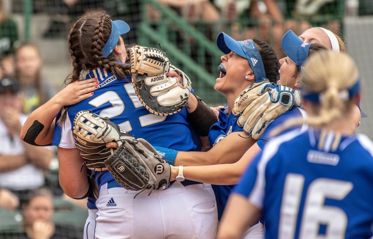 Tulsa takes third straight AAC softball title with 41 win over USF