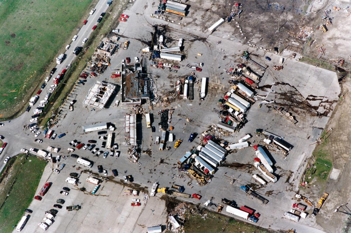 Photo gallery The devastation of the deadly 1993 tornado that hit