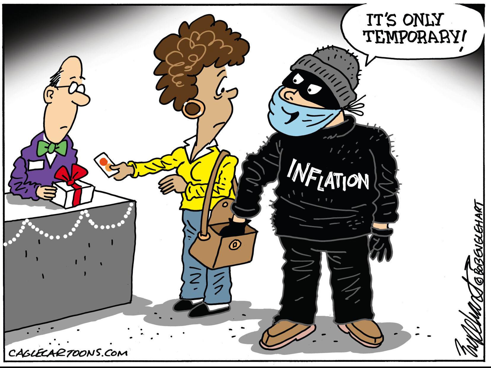 Cartoon: Inflation Goes Shopping | Columnists | tulsaworld.com