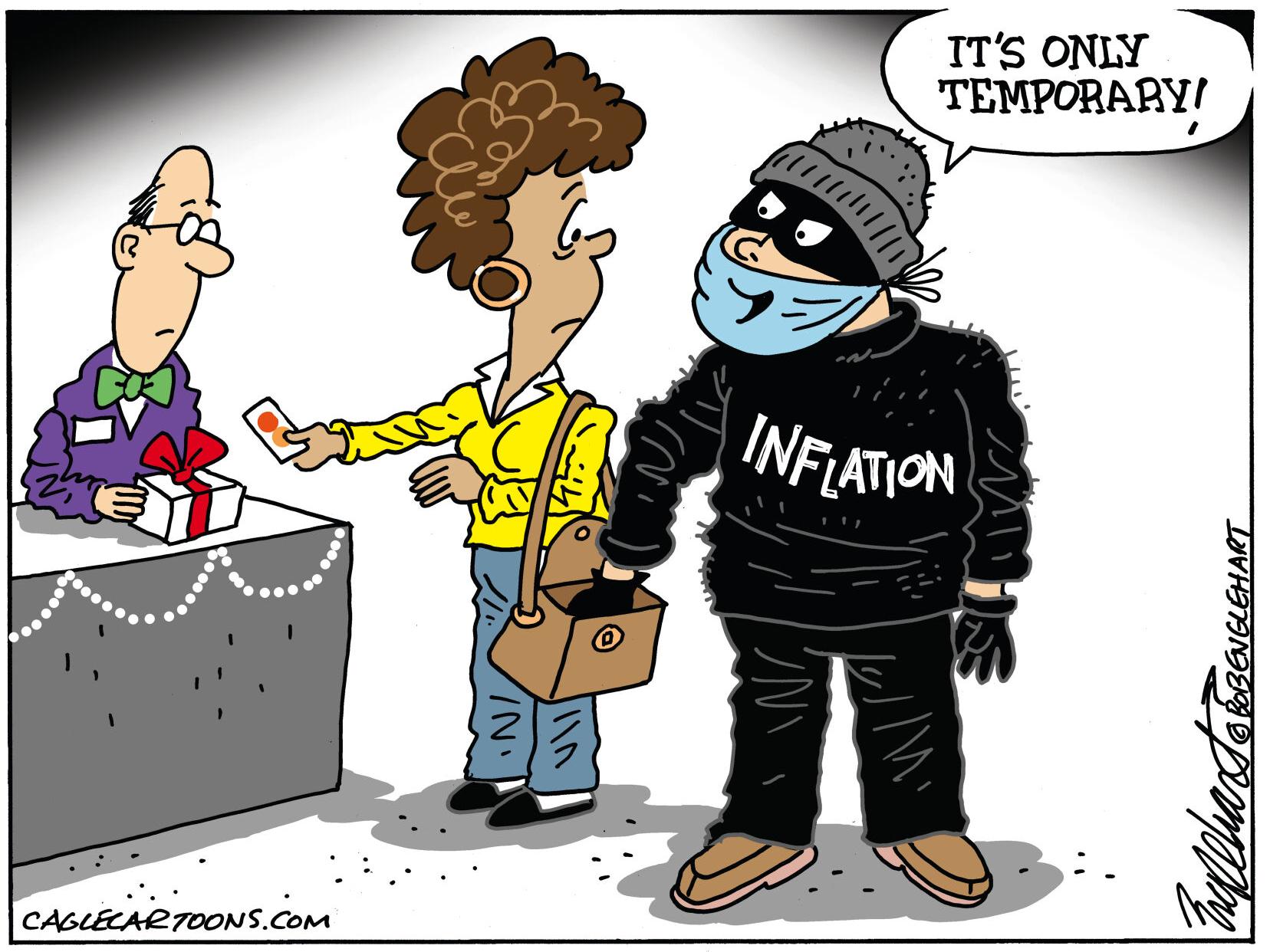 Cartoon: Inflation Goes Shopping | Columnists | tulsaworld.com