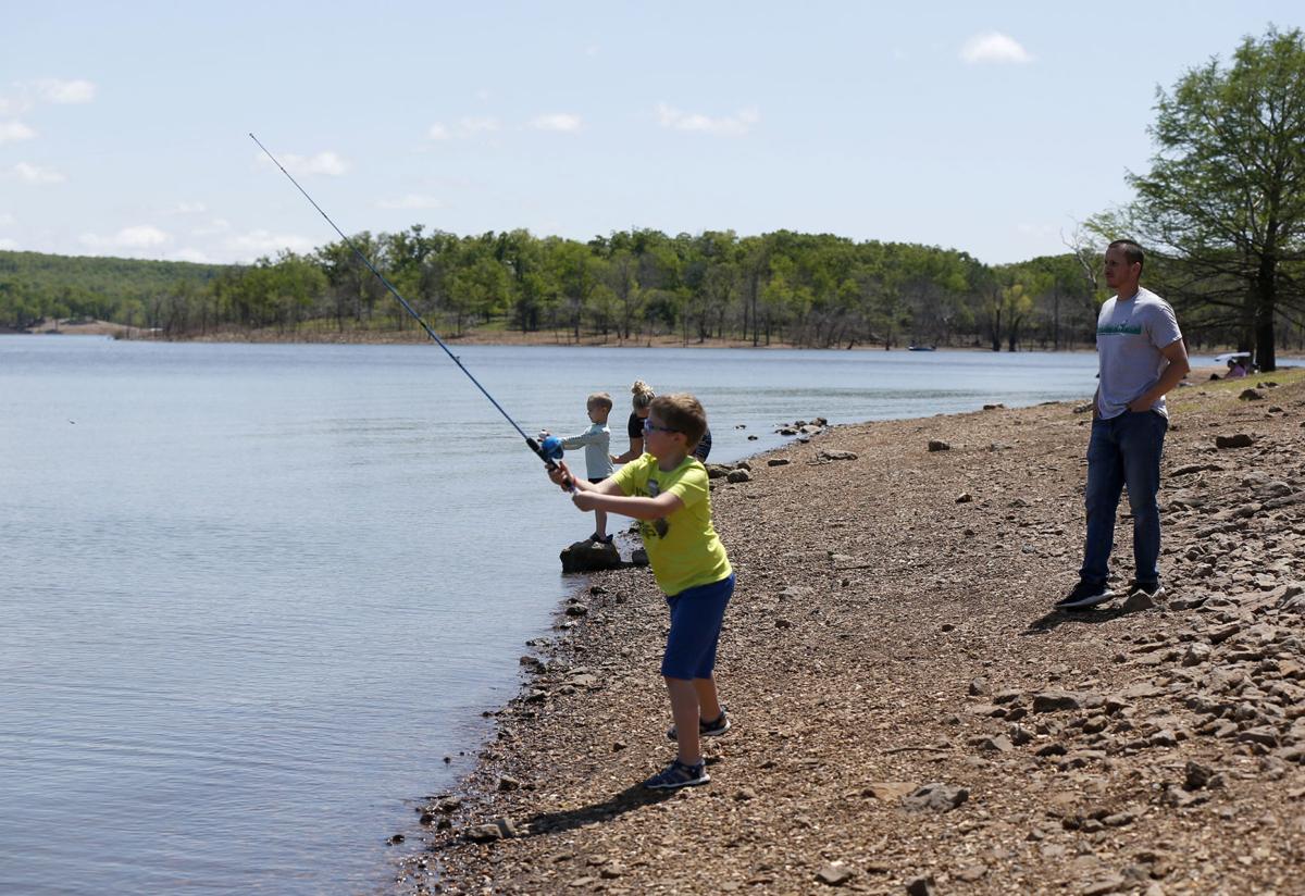 Grab a pole and head to the lake for fishing fun