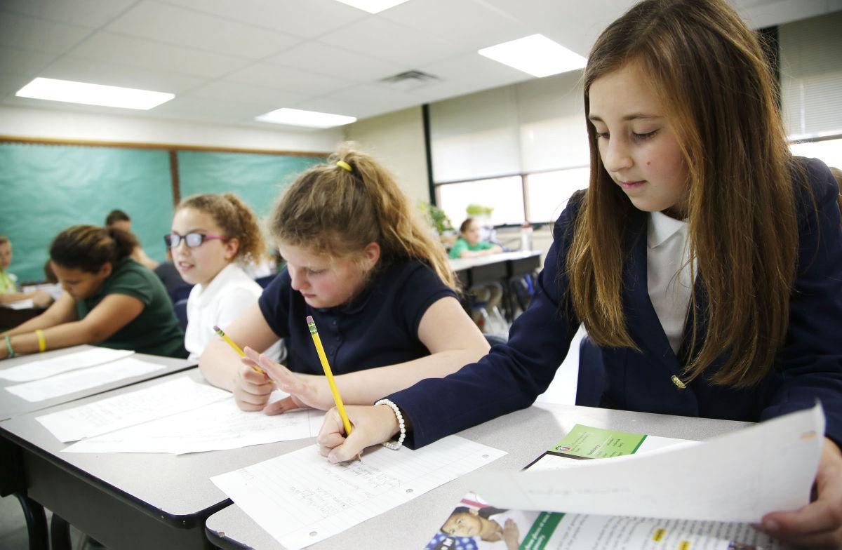 Carnegie Elementary students petition government about school funding