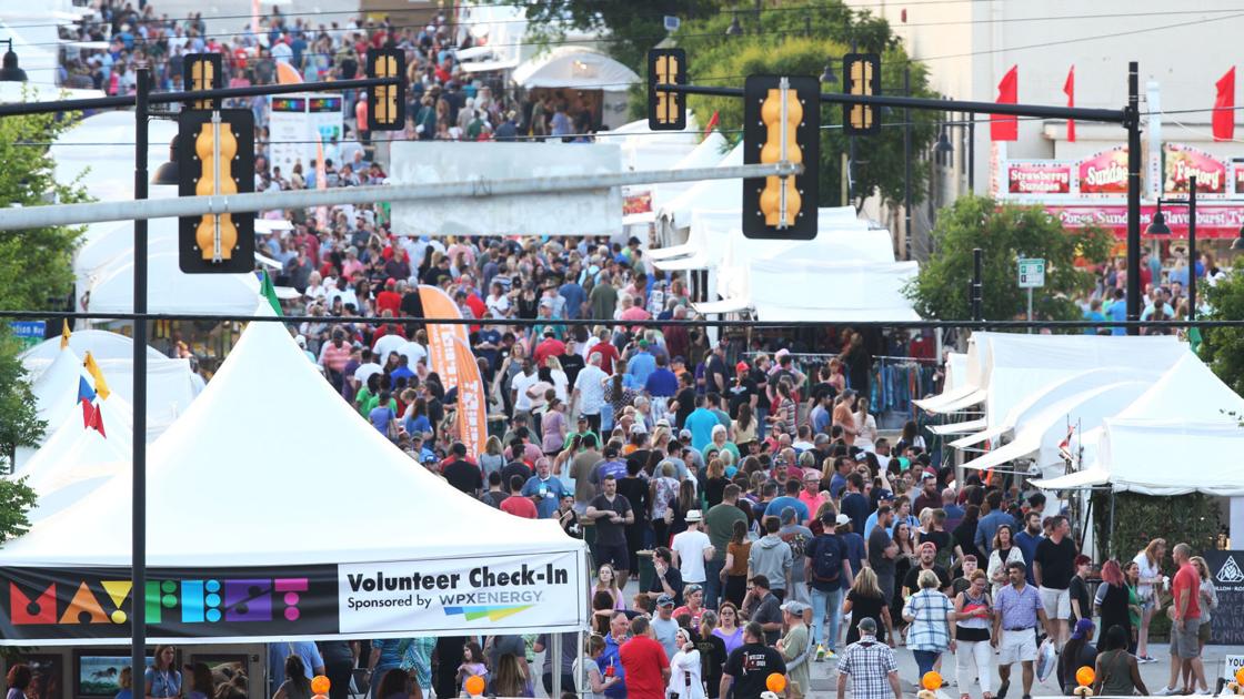 Mayfest To Merge With Ahha Tulsa Entertainment Tulsaworld Com Mayfest Tulsa 2022 Map