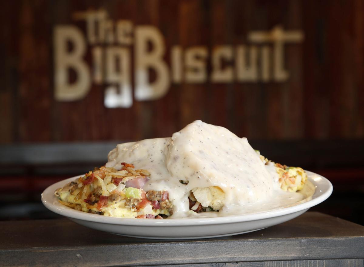 Review Everything S Big At The Big Biscuit Dining Tulsaworld Com