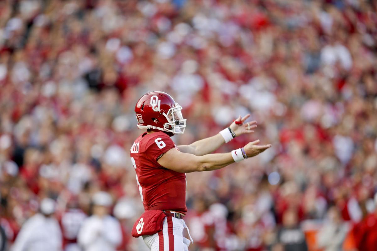 West Virginia At No 4 Oklahoma Mayfield Enters Game On Sooners