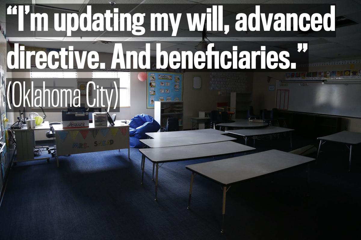 Quotes From Oklahoma Educators On Going Back To School During A Pandemic Local News Tulsaworld Com Quotes From Oklahoma Educators On Going Back To School During A Pandemic Local News Tulsaworld Com