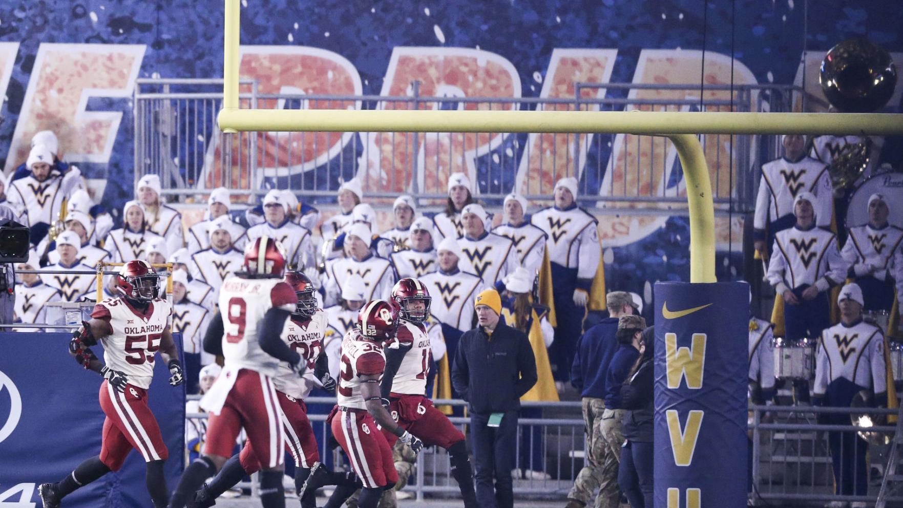 No 6 Oklahoma At No 13 West Virginia Sooners Win Shootout To