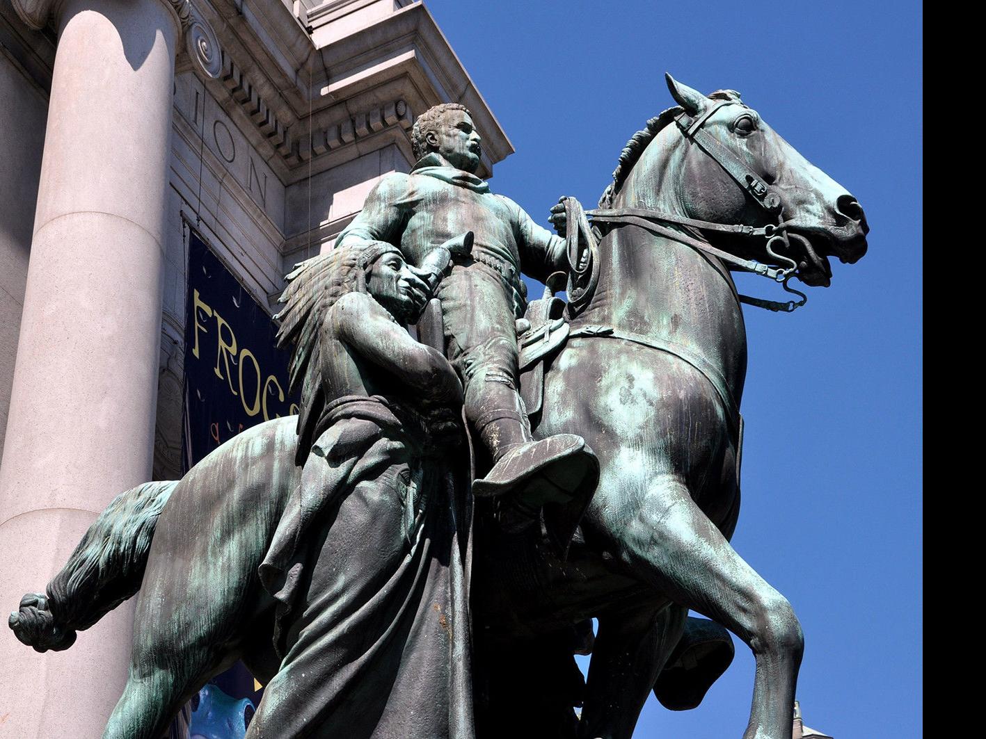 Theodore Roosevelt Statue Will Be Removed From The Front Steps Of