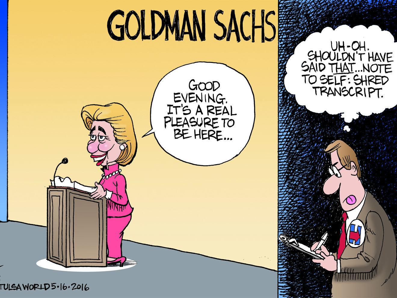 Bruce Plante Cartoon Hillary S Transcripts Opinion Tulsaworld Com