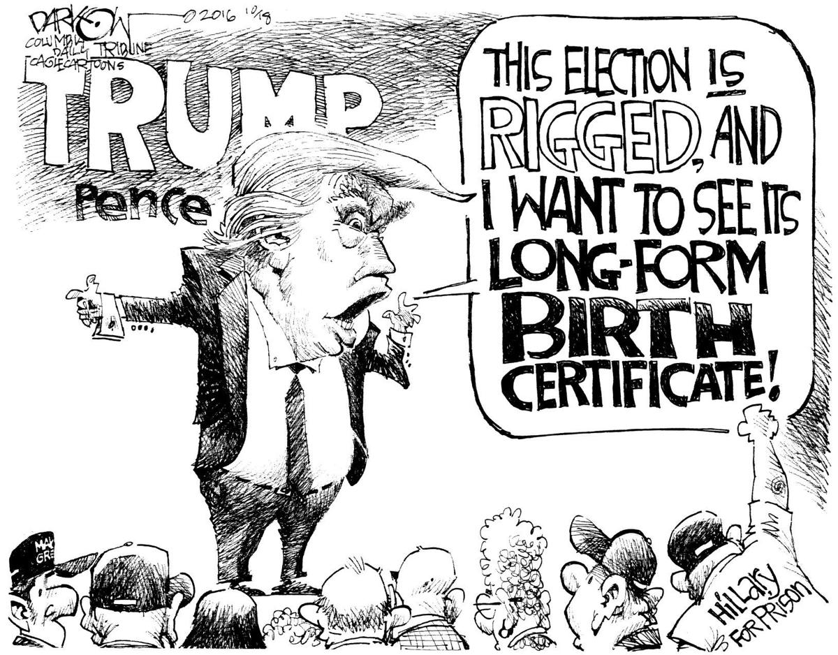 Mike Jones: Rigged? Not rigged; Trump takes a dangerous ...