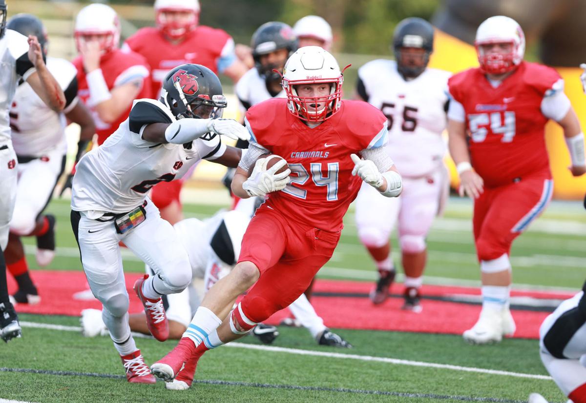 High schools Cole Dunbar fills in at running back, leads Oologah over