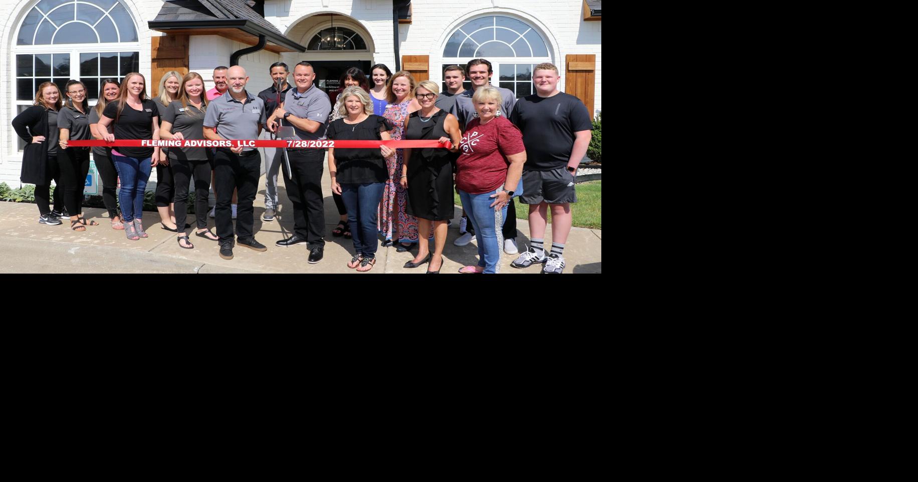 Fleming Advisors cuts ribbon with Owasso Chamber of Commerce