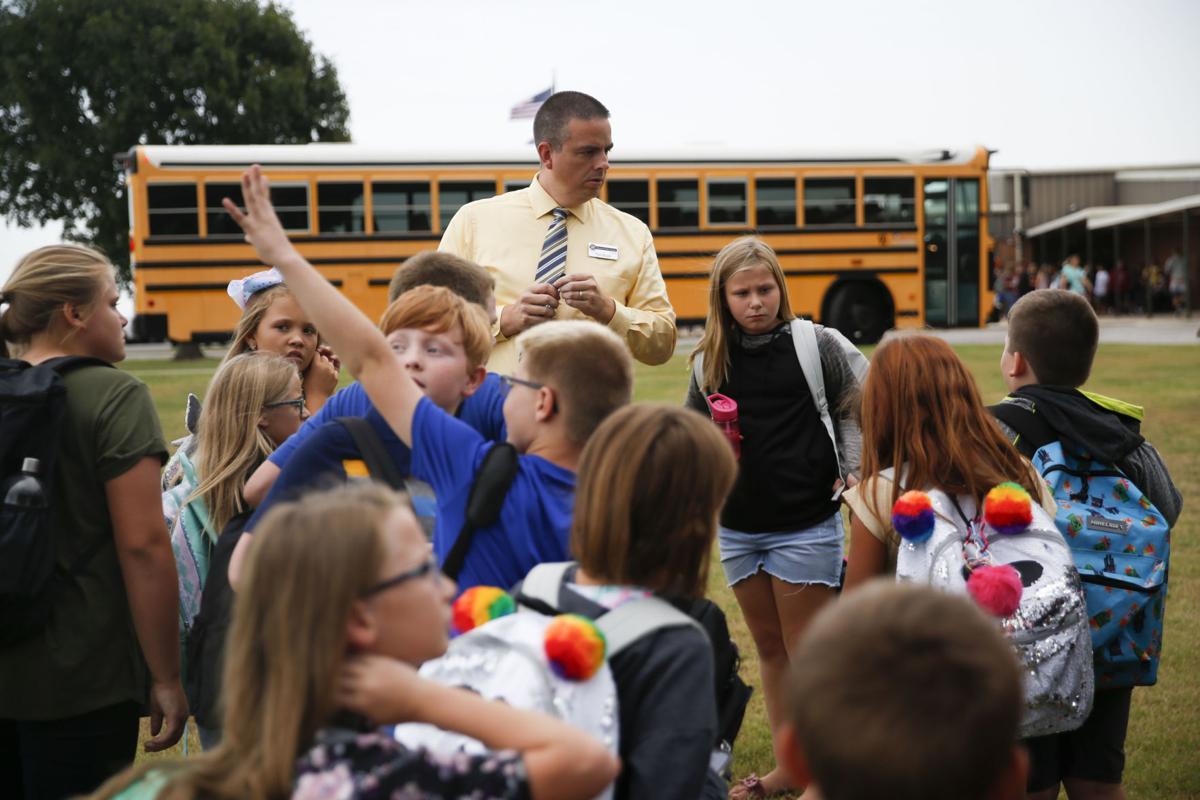 First day of school Broken Arrow Freshman Academy sees record class as