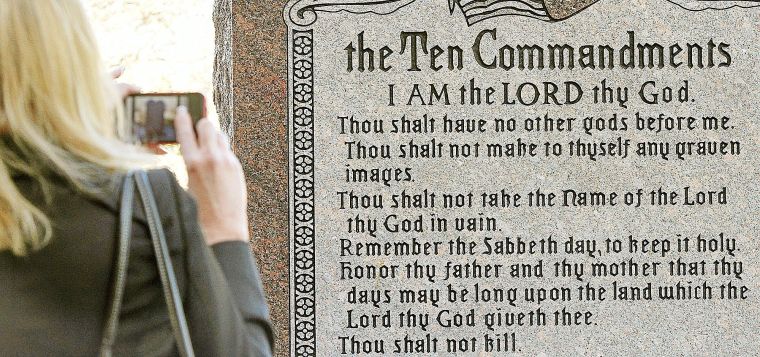 Mike Jones: Is Bill of Rights a ploy for Ten Commandments?