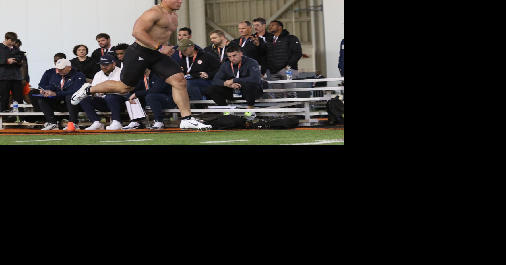 Guerin Emig OSU Pro Day shows players move on from college, but never