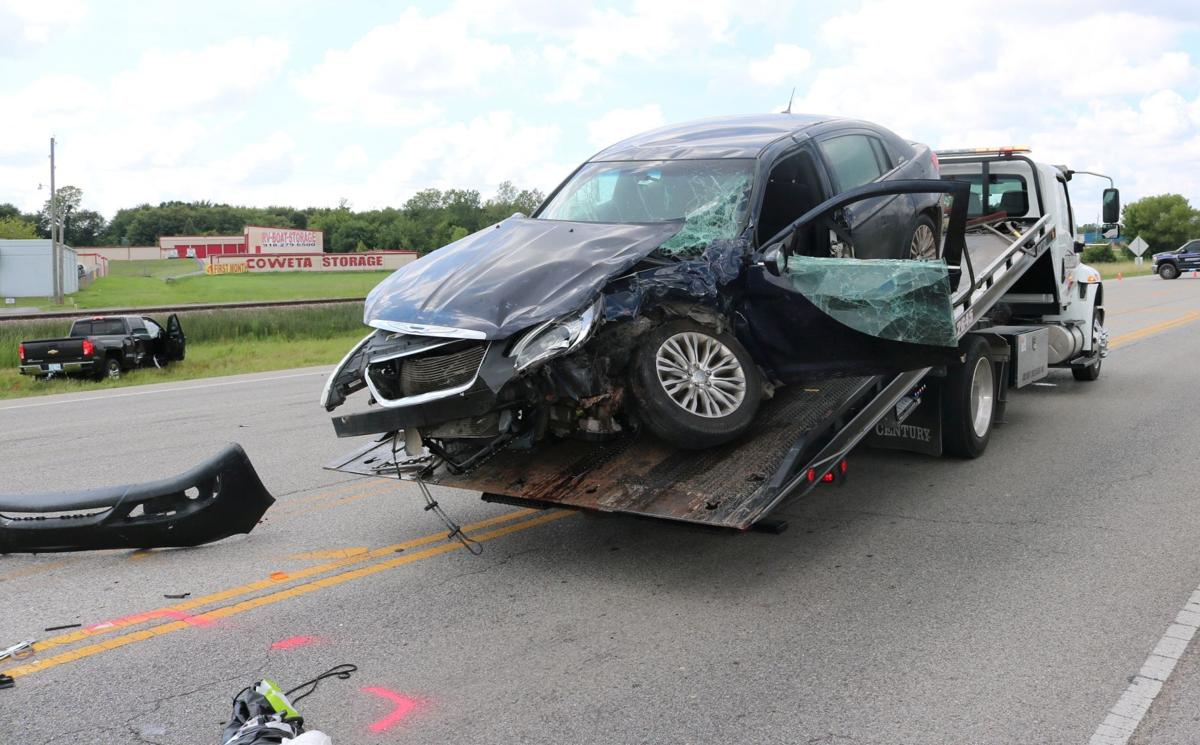 Four injured, one critically, in Thursday crash north of Coweta