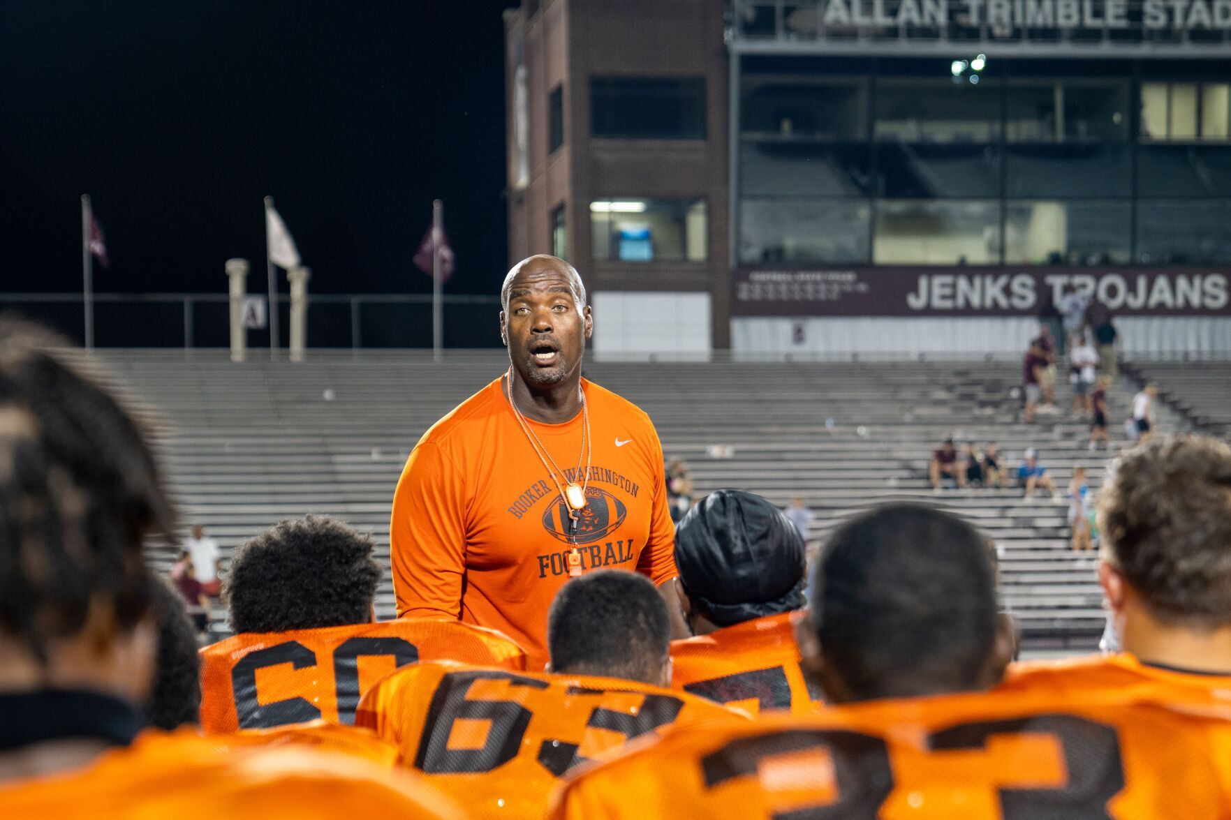 Booker T. coach Jonathan Brown reflects on an unsettling opening night