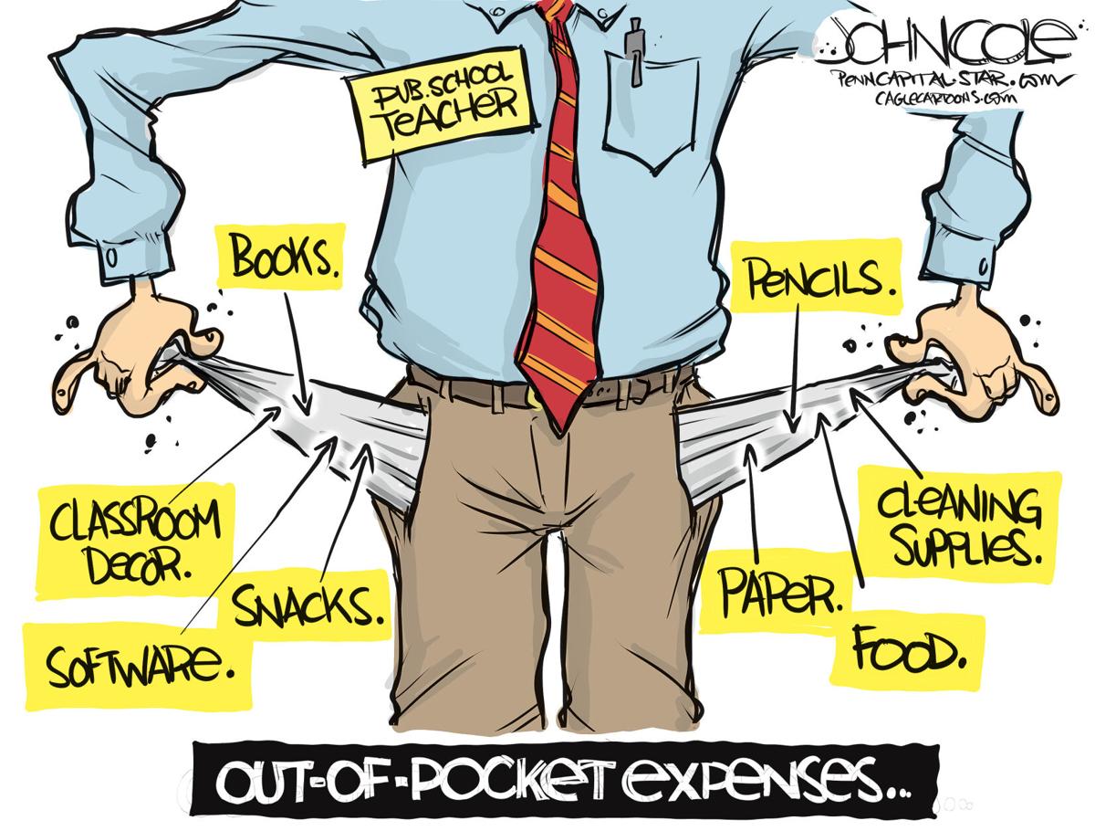 Cartoon: National teacher expenses