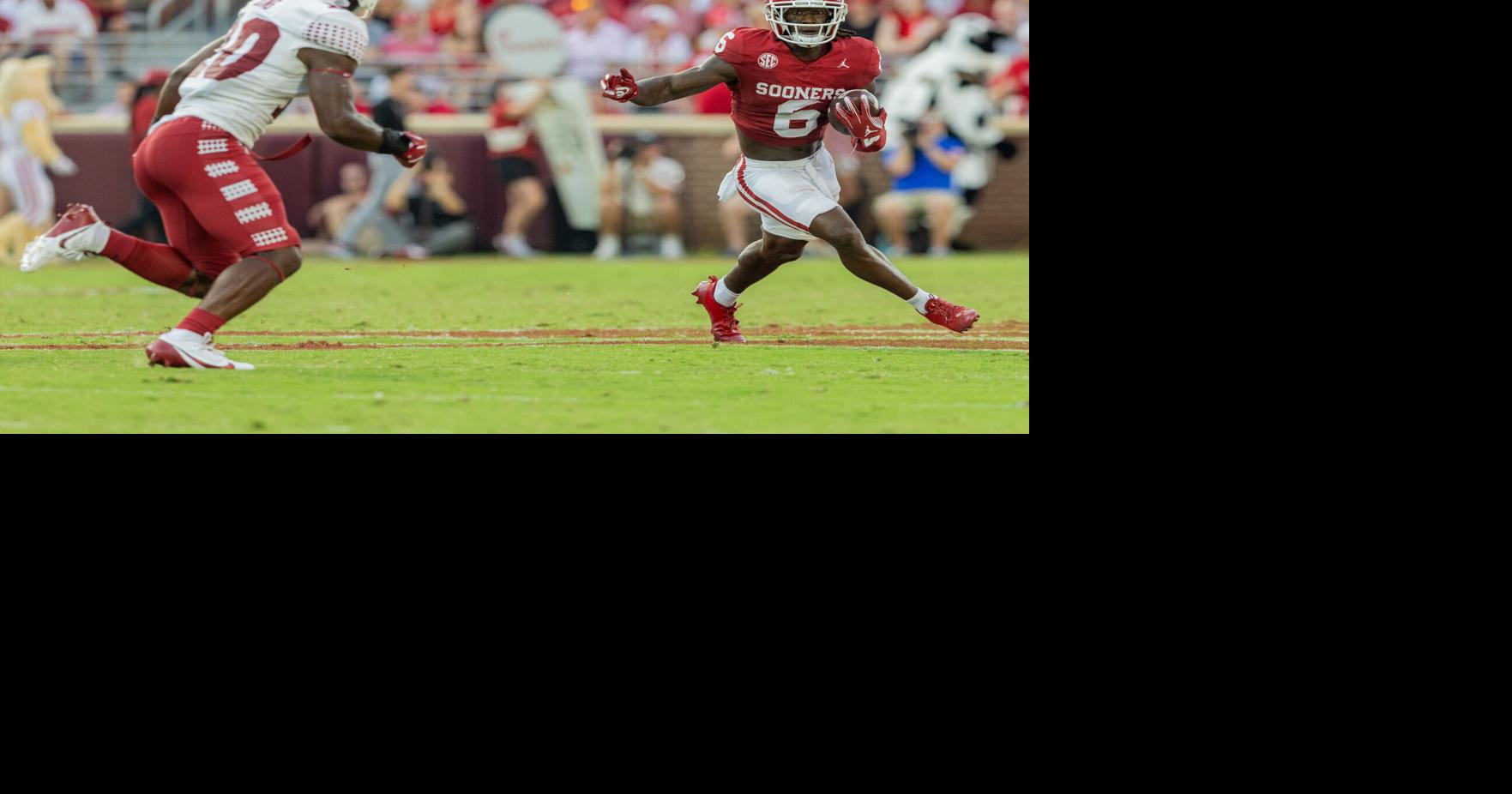 OU releases availability report with all eyes on wide receiver Deion Burks' injury status