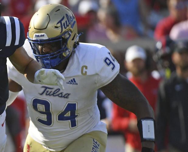 Tulsa offensive lineman Chris Paul hopes to carry Golden