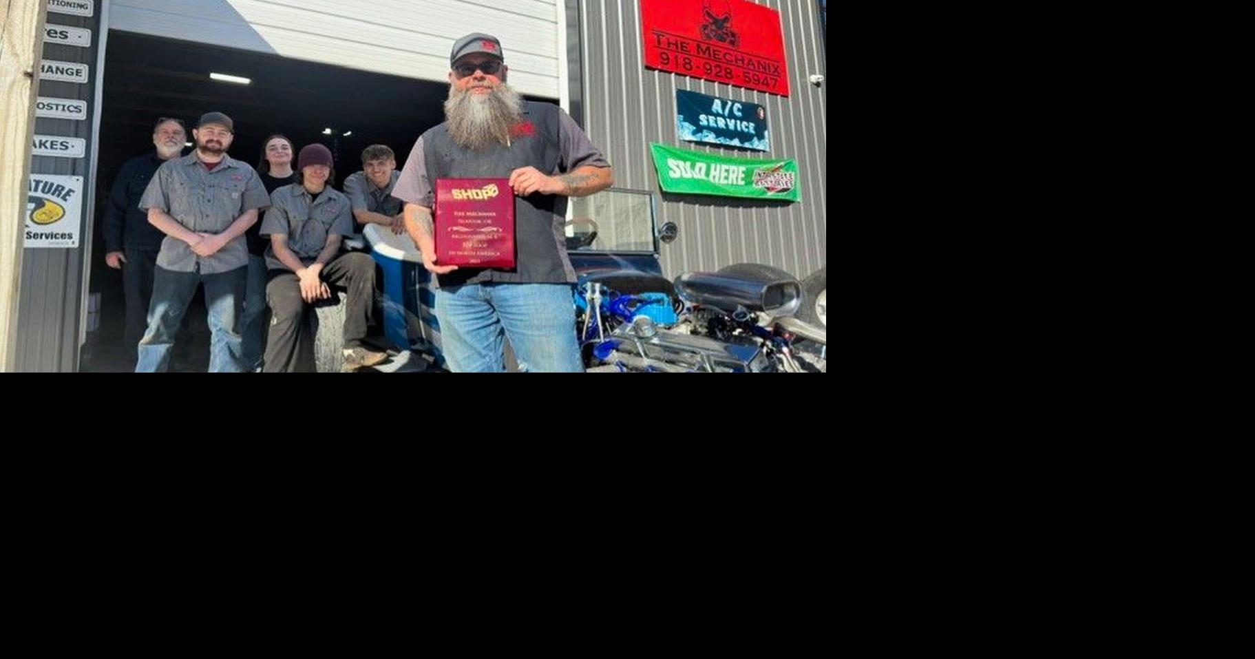 The Mechanix in Skiatook earns 2023 Shop4D Top Performing Shop Award