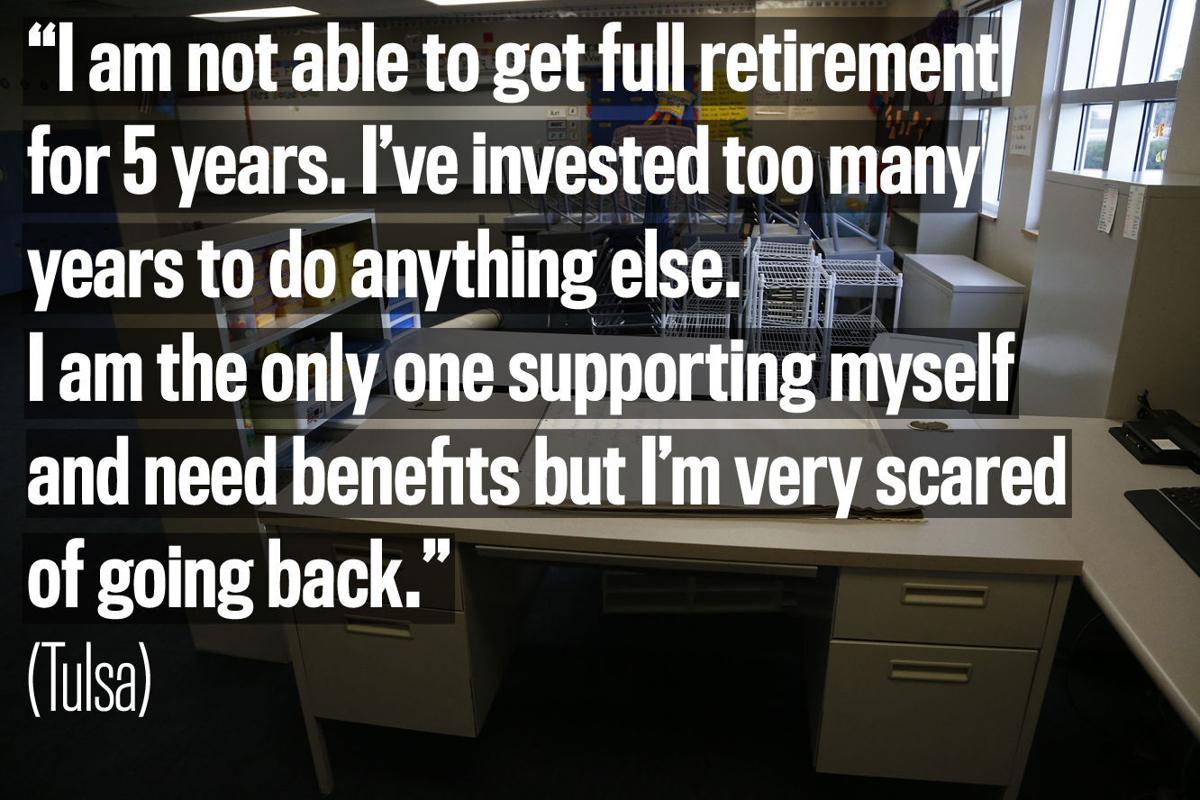 Quotes From Oklahoma Educators On Going Back To School During A Pandemic Local News Tulsaworld Com Quotes From Oklahoma Educators On Going Back To School During A Pandemic Local News Tulsaworld Com
