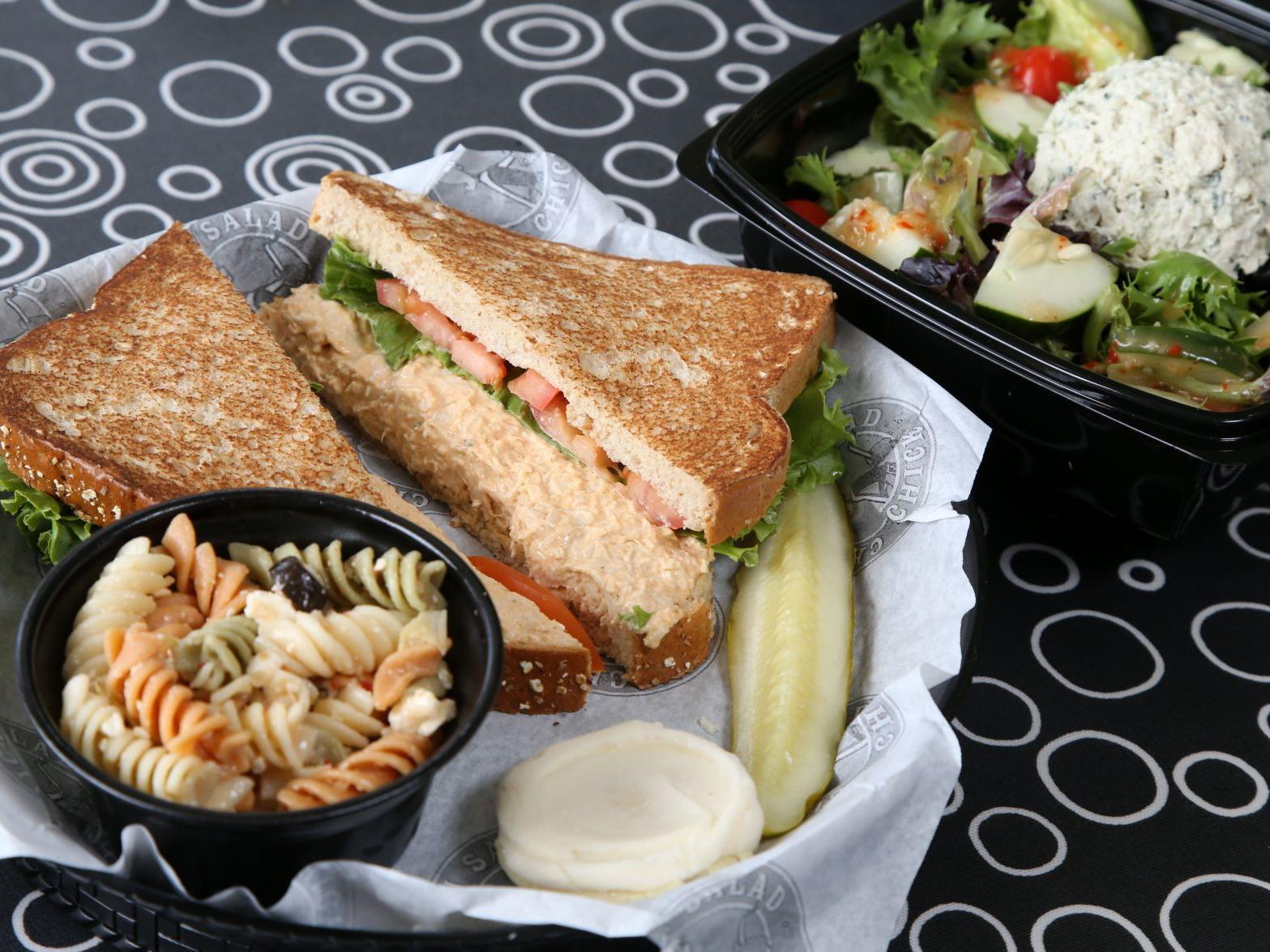 Review Like All Kinds Of Chicken Salad Head Out To Chicken Salad Chick Dining Tulsaworld Com