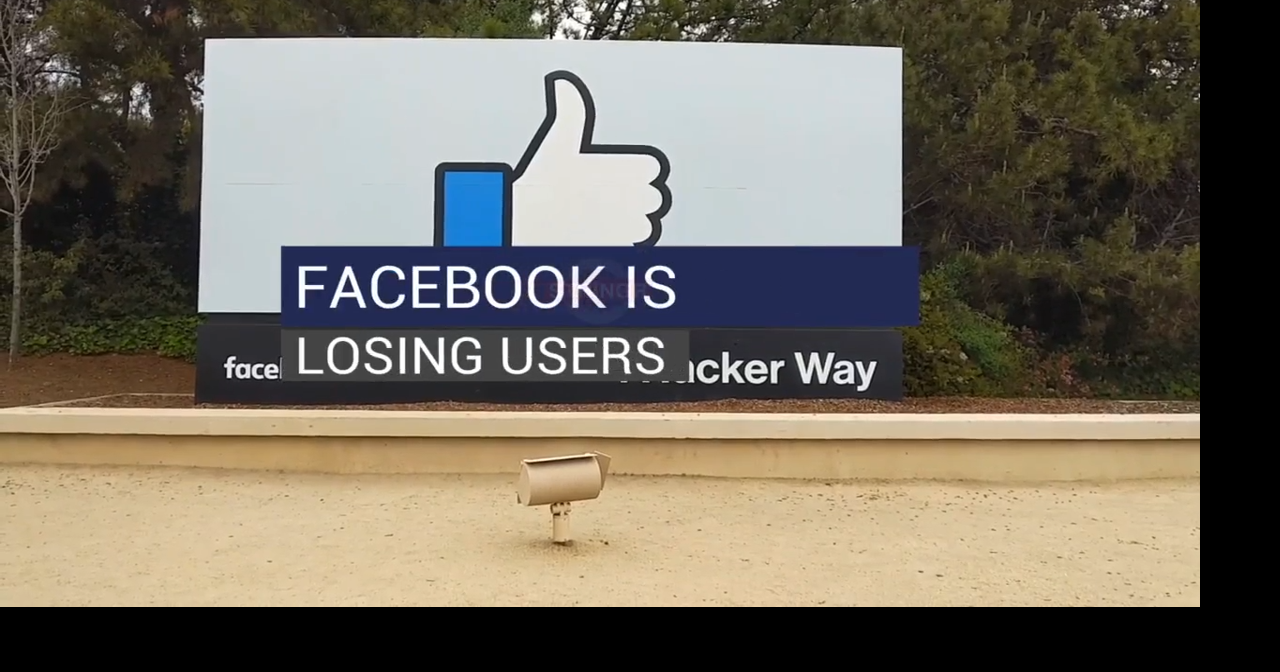 Facebook is losing users