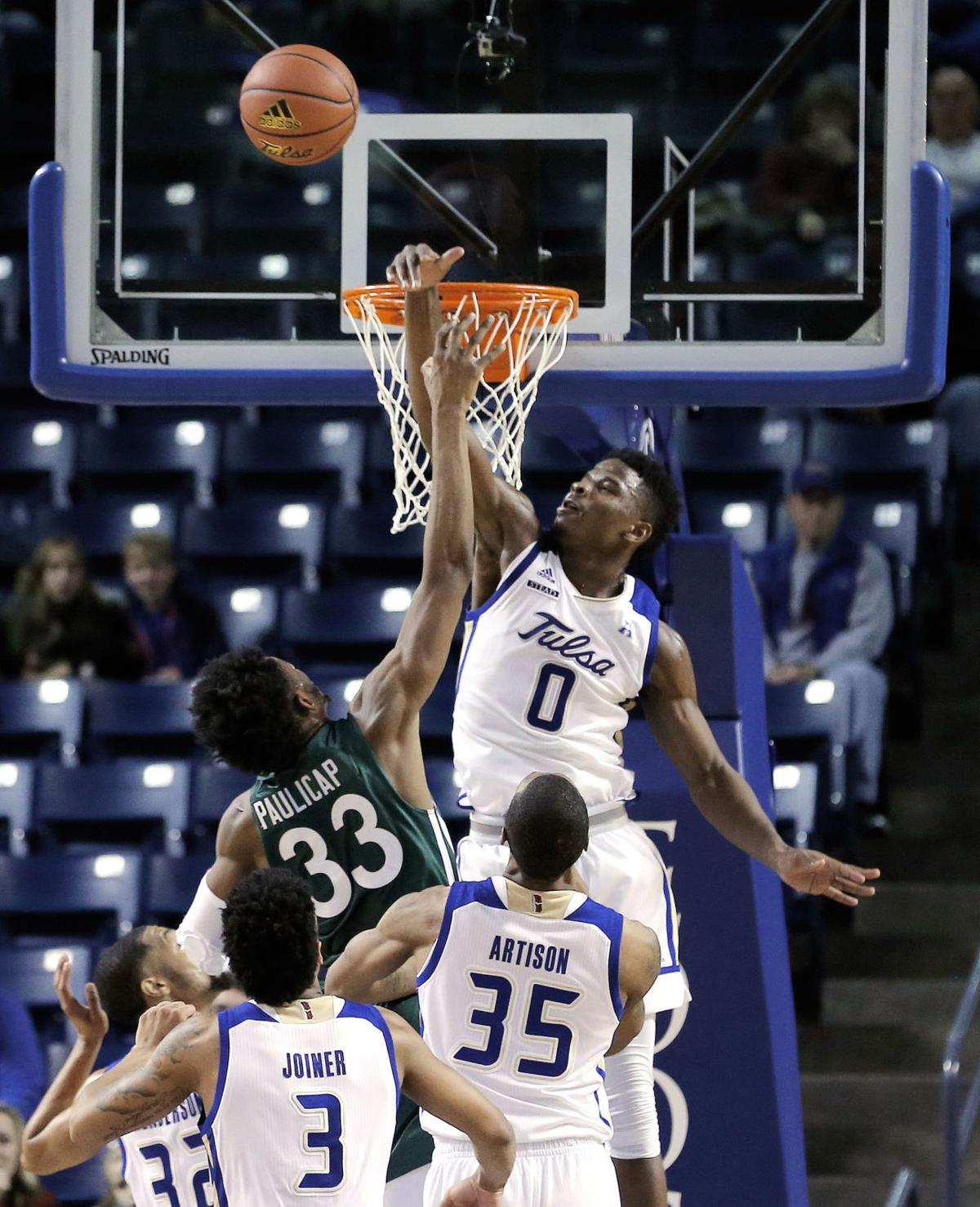 Photo Gallery Tulsa Men S Basketball Team Blocks Manhattan 80 66