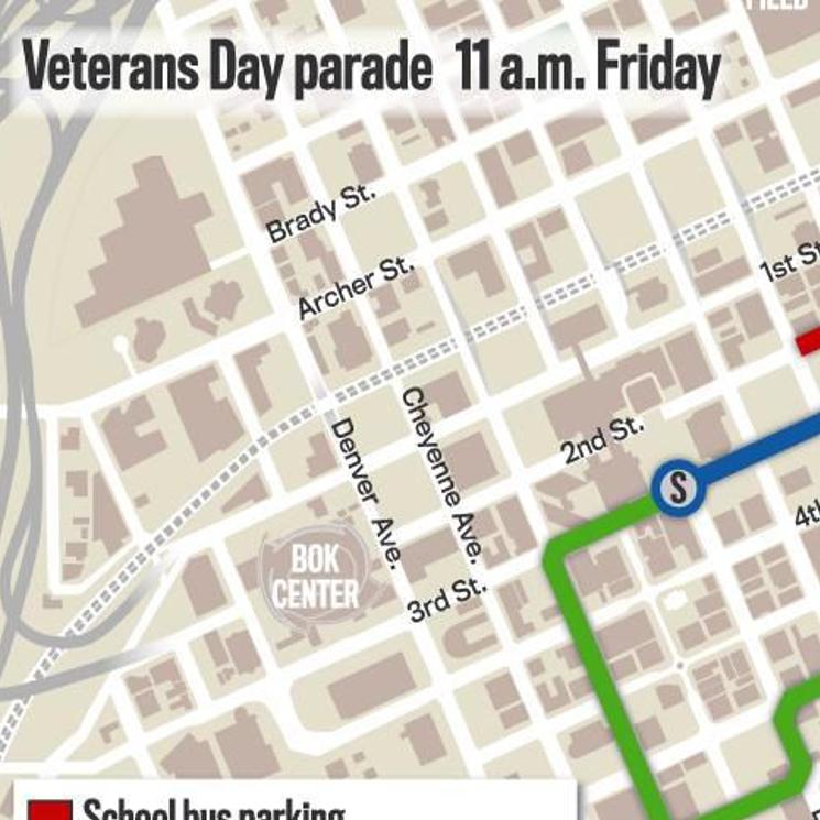 Veterans Day Parade Set For Friday In Downtown Tulsa Local News Tulsaworld Com