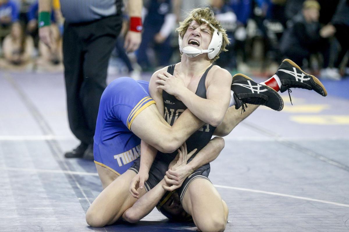 Snel timmerman Dubbelzinnigheid Collinsville wins two individual titles, but falls short in bid to repeat  again as 5A wrestling champs; Rams send 3 to finals