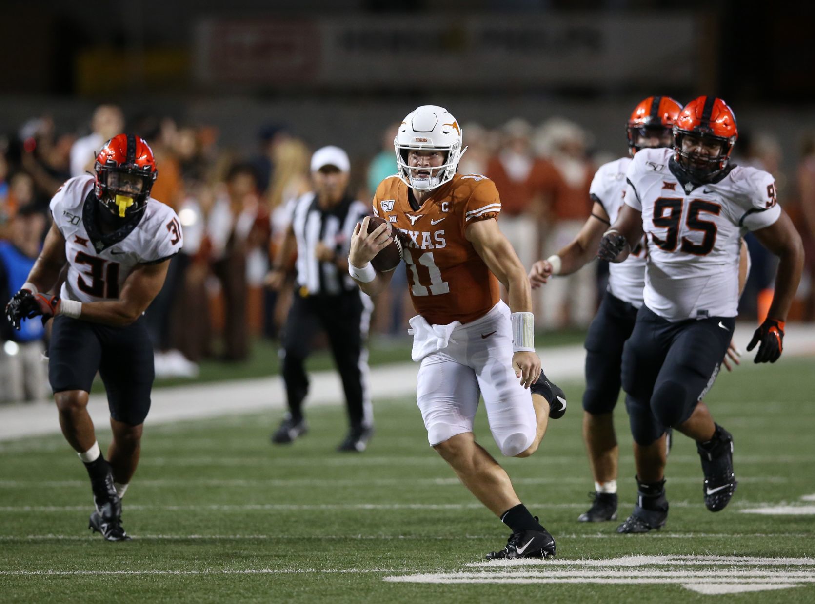 Texas At No 6 Oklahoma State Top Storyline Key Matchup Player To 