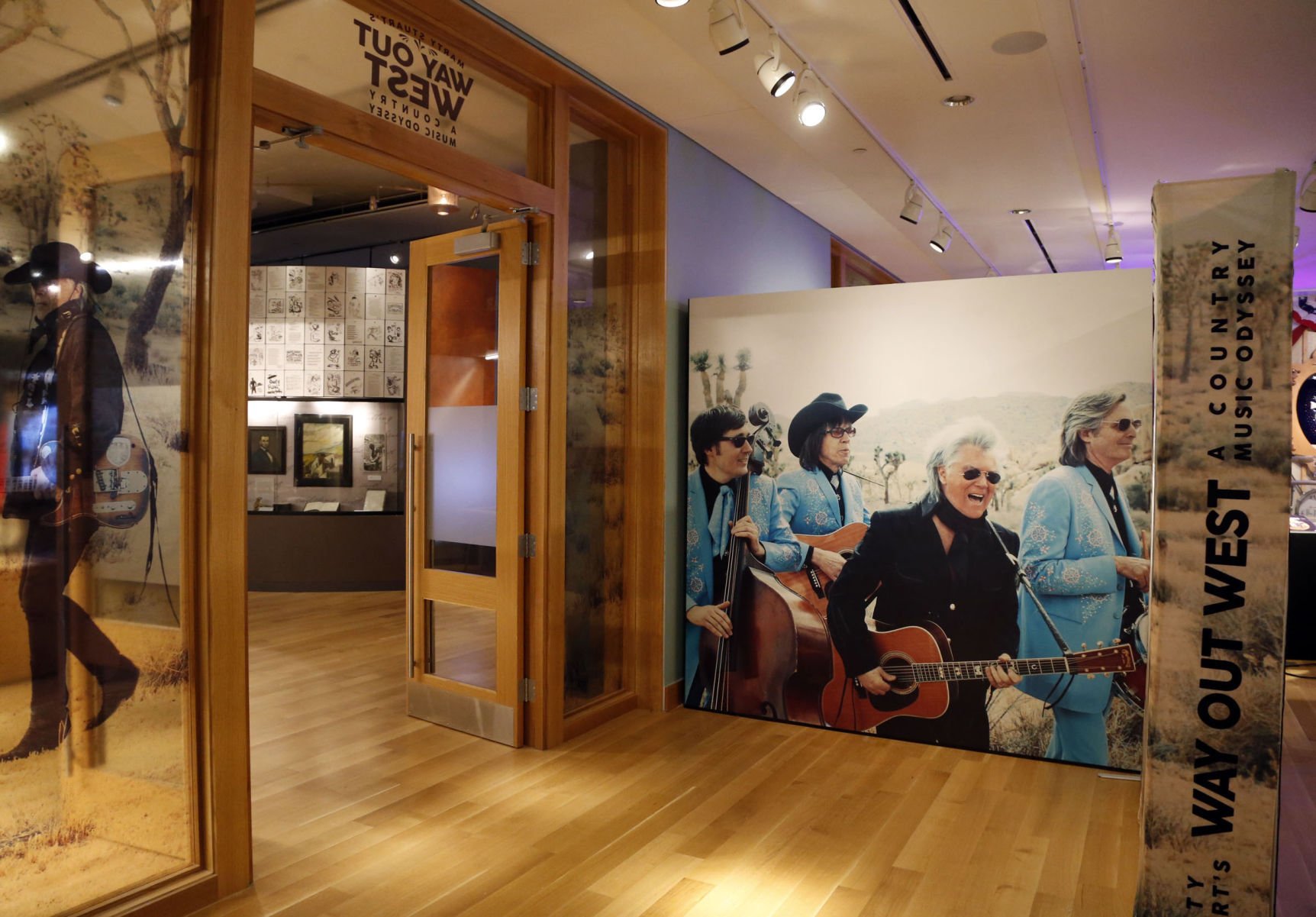 Way Out West: Marty Stuart Exhibit At Woody Guthrie Center Reflects ...