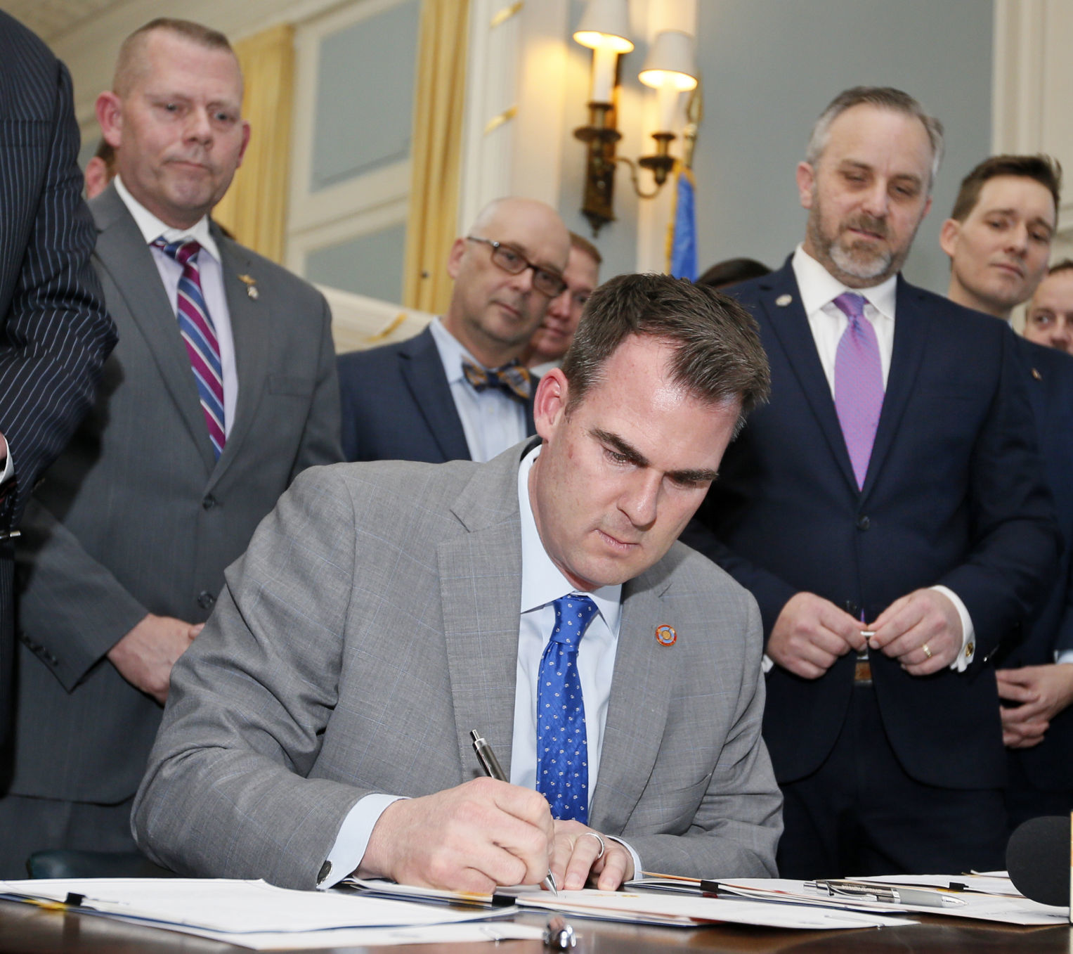 Oklahoma Gov. Kevin Stitt Signs Bills Giving Him Authority Over Five ...