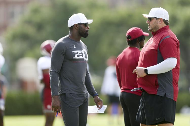In Year 3 on the OU coaching staff, DeMarco Murray remains a calm,  commanding force