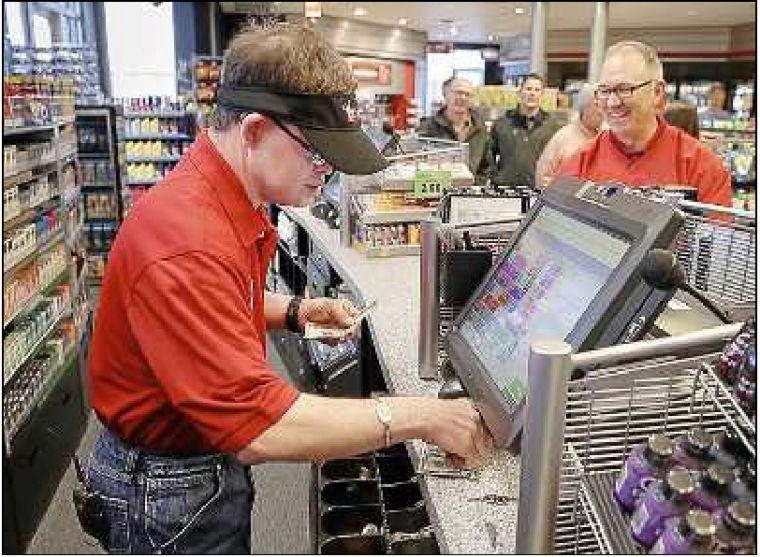 QuikTrip fan made honorary cashier for new store's first sale