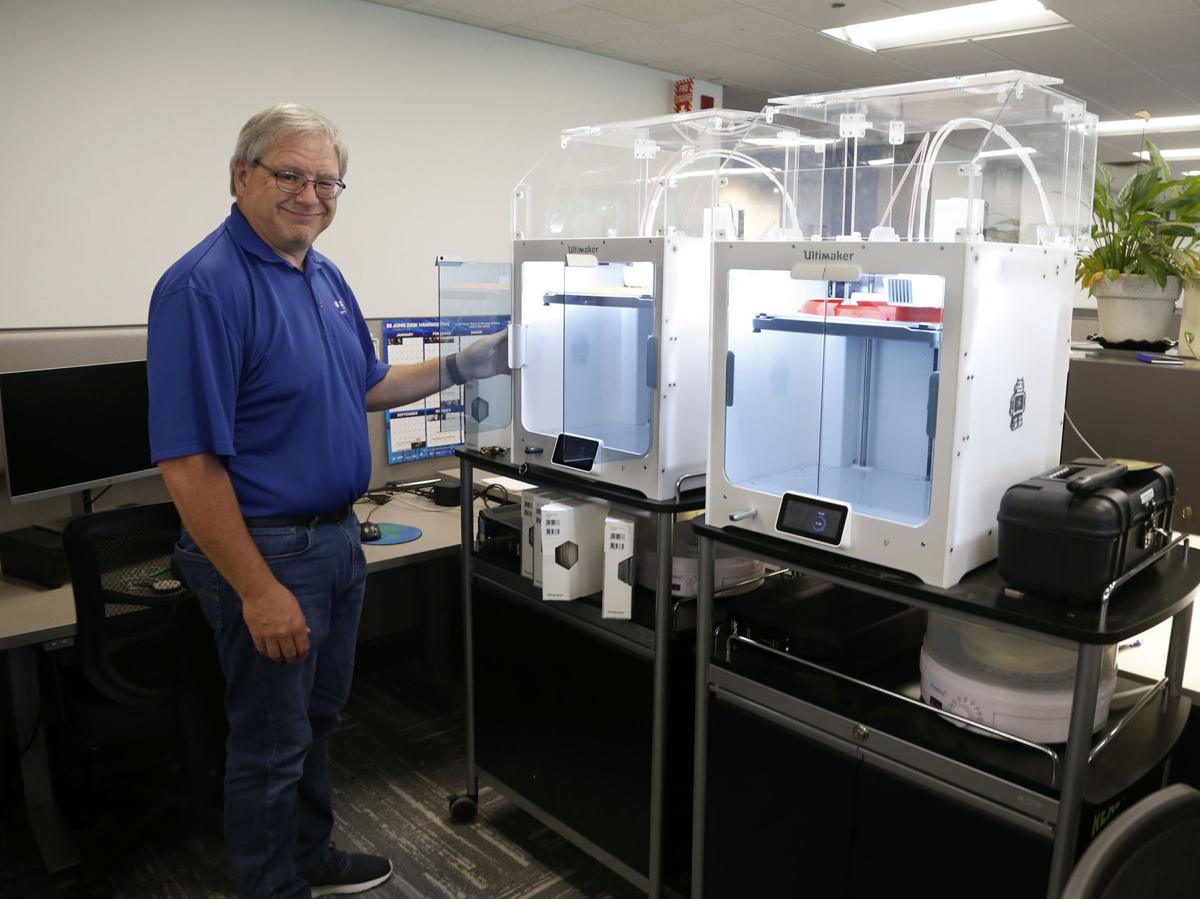 Saving Face Local Pair Among Those Making Personal Protective Equipment With 3d Printers Business Tulsaworld Com