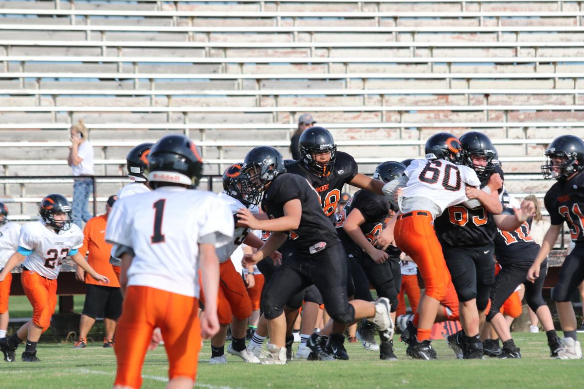 Gallery Sperry 7th grade football vs. Cushing