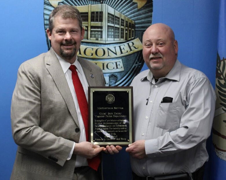 Wagoner Police Chief recognized for his work in fight against Fentanyl