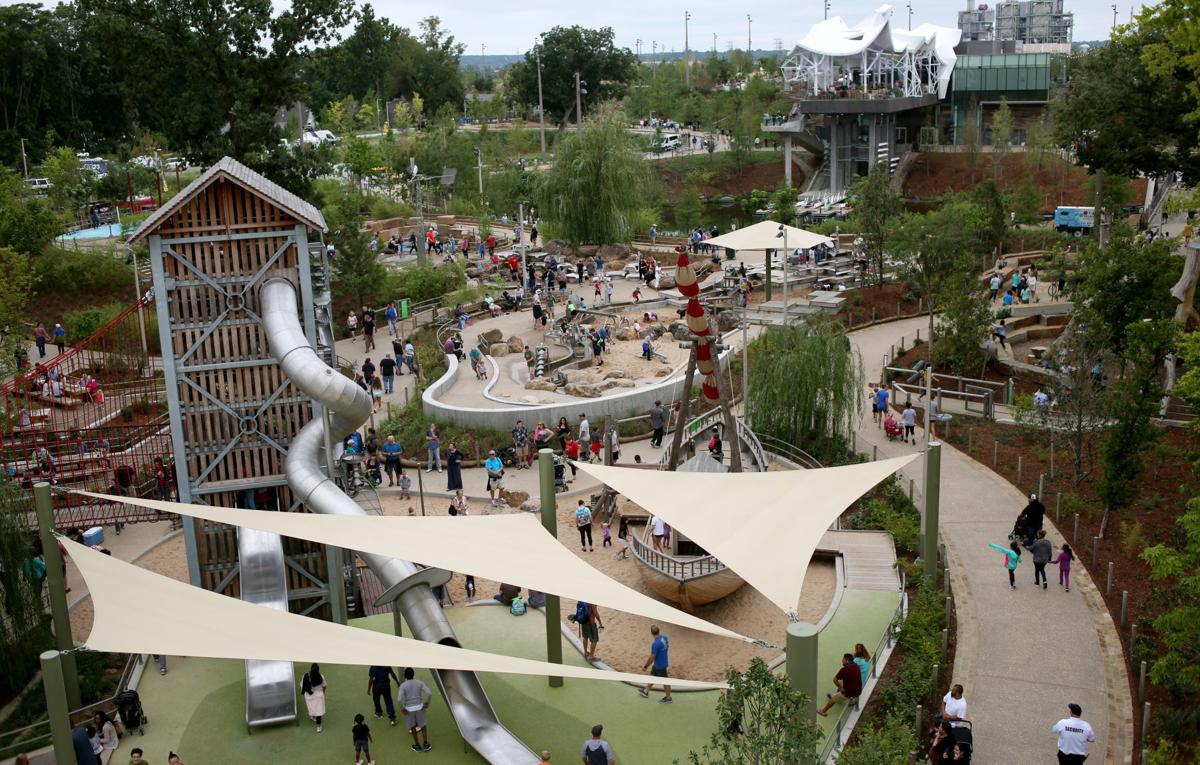 Gathering Place Wins Usa Today Poll For Top New Attraction Gathering Place Tulsaworld Com