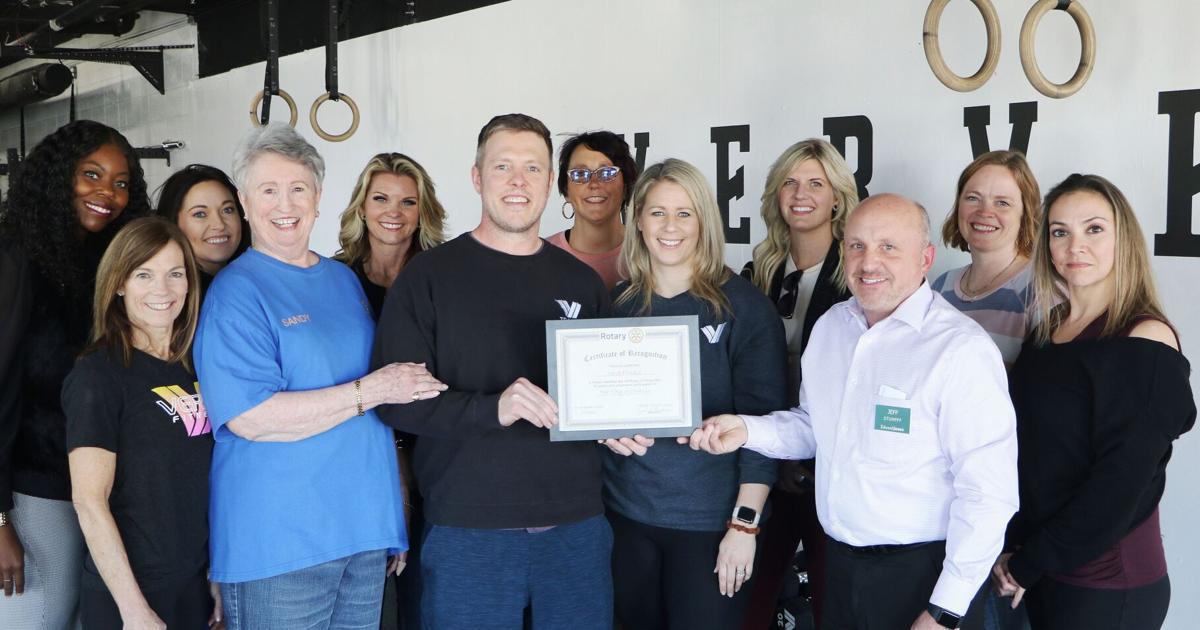 Owasso Rotary Club names Verve Fitness Business of the Month for March