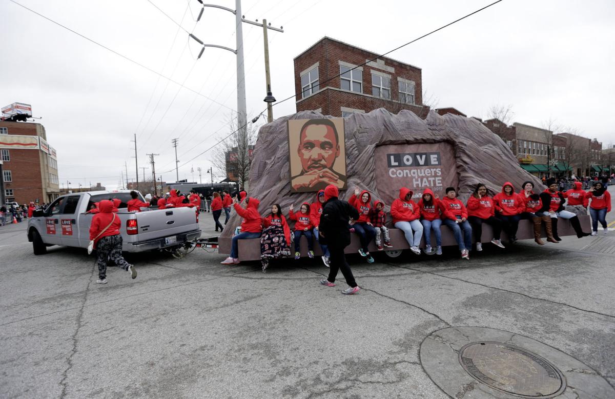Love, unity at center of Martin Luther King Jr. Day parade in Tulsa Local Love, unity at center of Martin Luther King Jr. Day parade in Tulsa Local