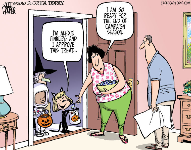 Halloween Is Funny 27 Political Cartoons About Tricks And Treats News