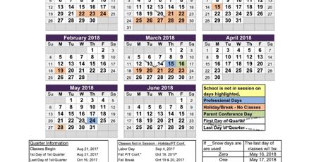 Document: Proposed 2017-18 calendar for Tulsa Public Schools document-proposed-2017-18-calendar-for-tulsa-public-schools